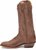 Side view of Justin Boot Womens Utopia Mocha
